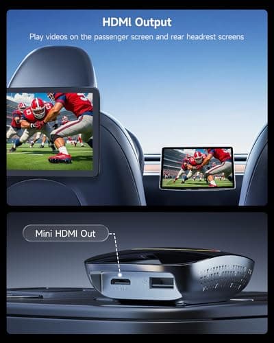 ATOTOOUT Magic Box - AI Box CarPlay & Android Auto Wireless, 4GB+32GB Support YouTube, Netflix, Prime Video, Disney+, Spotify w/HDMI-Out, Dual Wi-Fi & BT(5.4 & 4.2), USB Playback, AI-Powered, CB4DT - Thumbnail 2