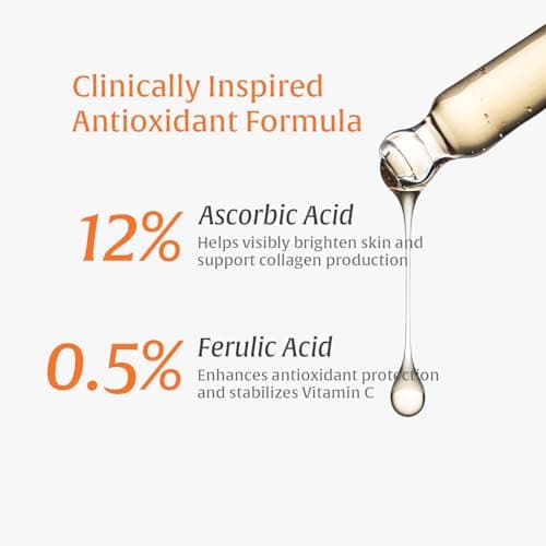 Nutralessece 12% Vitamin C Serum with Ferulic Acid – Brightening, Antioxidant, Skin Repair, Reduces Dark Spots, Suitable for All Skin Types - Thumbnail 4