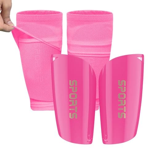 ATHCISE Kids Youth Soccer Shin Guards with Sleeves, Slip in Shinguards Soccer Shin Pads for 3-15 Years Old Boys Girls Child Teens - Image 1