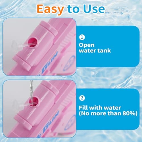 Prank Water Gun 3 Pack, Two-Way Squirt Gun with Reverse Spray, Hilarious Novelty Toy for Summer Parties, Beach & Pool Water Fighting Activities, Funny Gag - Thumbnail 6