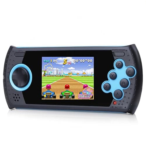 16 Bit Handheld Game for Kids Built-in 230 HD Classic Retro Video Games USB Rechargeable 3.0 Inch Childrens Travel Electronics Toys Portable Gaming Player System Gift for Boys Girls Ages 4-8-12 - Image 1