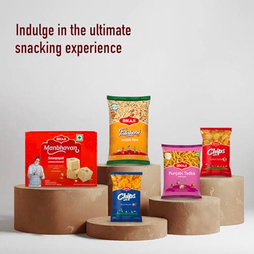 Bikaji Classic Salted Peanuts 7.05 oz (200g), Bite-Sized Indian Snack, Crunchy and Salty, Party Mix, Bar Snacks, Anytime Munching, Vegetarian, Ready-to-Eat - Thumbnail 5