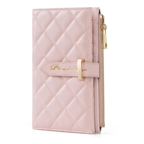 Passport Holder for Travel,Leather Passport Wallet,Travel Document Organizer with AirTag Slot,RFID Blocking With Credit Cards Case,Zippered Coins Pocket and Cash Slot for Women Men - Image 1