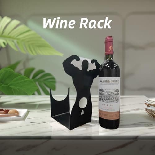 Vyrecronix Creative Wine Holder – Funny Table Centerpiece for Kitchen, Bar, and Parties – Freestanding Wine Storage Rack – Unique Gift Idea for Wine Enthusiasts - Thumbnail 3