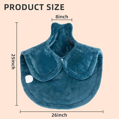 RAINOVA Heating Pad for Back,Neck and Shoulders, Electric Pad with 6 Heat Settings, Birthday Christmas Gifts for Women Men Mom Dad Elderly, Overheating Protection & ETL/UL Certified, Machine Washable - Thumbnail 5