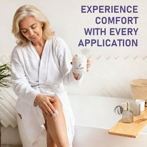 Neuropathy Cream, Magnesium Cream Lotion for Sleep Feet with Arnica, Soothing Relief Relaxation with Natural Magnesium Ingredients Oasis for Sleep Night Bear in Mind for Mama Women Men,1 Pack - Thumbnail 6