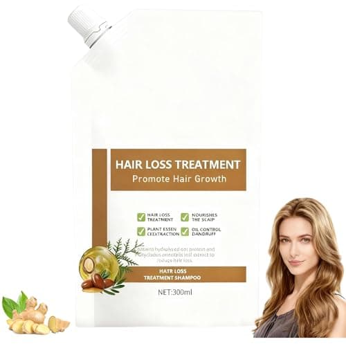 300ml Anti-Hair Fall Hair Loss Shampoo - Promote Hair Growth, Enriched with Multiple Plant Extracts, Suitable for All Hair Types (1 Bottle) - Image 1