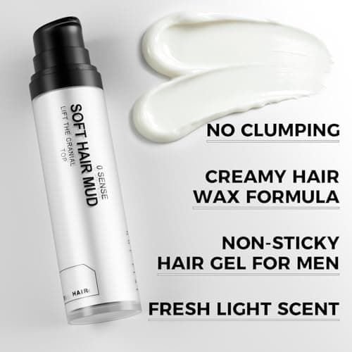 Men's Hair Pomade with Refill - Hair Clay for Men - Matte Finish Styling Paste - Flexible Hold - Non Sticky - Easy Wash - Soft Hair Mud for Daily Styling - Portable Hair Product for All Hairstyles - Thumbnail 3