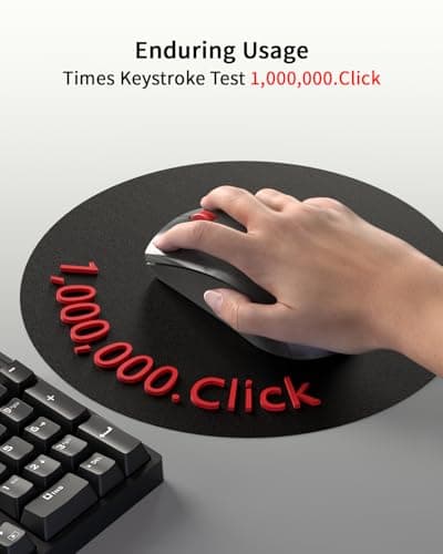 wegear USB Mouse WL150, Wireless Mouse for Laptop PC Mac, 2.4G Nano USB-A Ambidextrous Cordless Mouse, 1,000 DPI Ergonomic Portable Optical Computer Mice for Business Travel, Home Office - Thumbnail 4