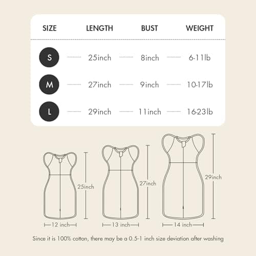 ANYEDDE Baby Swaddle 3-6 Month - Arms Up Swaddles, Baby Transitional Swaddle Sleep Sack for Newborn, Cuff Removable Design, Cute Little Bear Breathable Cotton Newborn Transition Sacks - Thumbnail 6