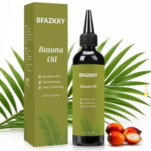 Batana Oil for Hair Growth, Hair Oils for Hair Growth with Jojoba, Squalane, Argan & Ginger Root Oil, Reduces Breakage, Strengthens Hair, Balances Oil & Soothes Irritation for Men & Women 4.40 FL OZ