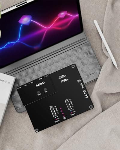 MAIWO K3015P Portable Dual Bay M.2 NVME Docking Station, Tool-Free Type-C10Gbps NVME SSD External Enclosure, with Offline Clone duplicator and System Copy Function. - Thumbnail 6