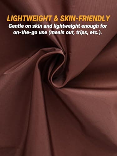 DegoCython Adult Bibs for Elderly Men & Women, Blue Waterproof Oil-Proof Bibs with Crumb Catcher, Wipe-Clean Flexible PVC, Adjustable Reusable, 24x19.3in (60.96x49cm) - Thumbnail 5