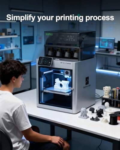 SUNLU AMS Heater, Compatible with Bambu Lab AMS 1.0, Enables Drying While Printing, Drying evenly & 70℃ Fast Heating Filament Dryer, 4-roll Capacity (AMS Not Included) - Thumbnail 3