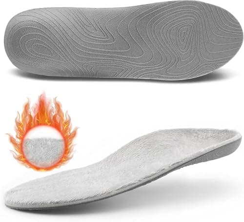Winter Warm Inserts Comfortable Soft Fluffy Breathable Arch Support Men and Women Insoles - Image 1