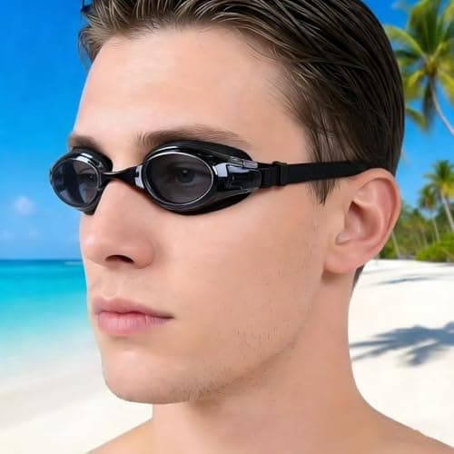 YUENREE 3 Pack Adult Swim Goggles for Men Women Teens Ages 8+ | No Leak Anti-Fog UV Protection | Easy Adjust Non-Slip Strap | with 3 Hard Travel Cases - Thumbnail 3