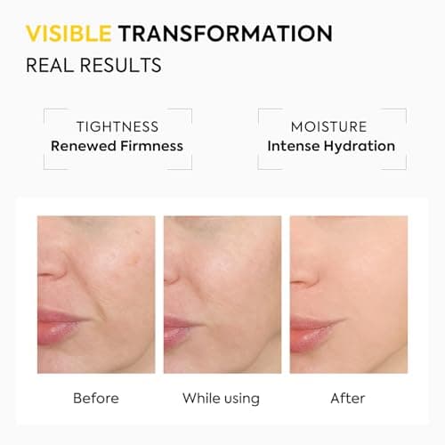 Silk Peptide Intensive Lifting Ampoule, Deep Collagen Silk Peptide Serum for Face Lifting, Smoothing & Hydrating, 1.86 Fl Oz - Thumbnail 6