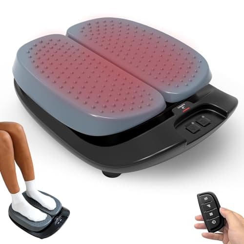 CuPiLo Foot Massager for Neuropathy FSA Eligible HSA, Adjustable Vibration Foot Massager with Heat & Remote Control, Electric Feet Massager for Legs Circulation, Plantar Fasciitis Pain, Stress Relief - Image 1