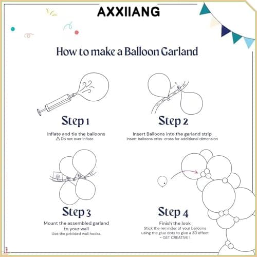 Cinco de Mayo Fiesta Balloon Garland Arch Kit, 160Pcs Rainbow Rose Red Pink Blue Yellow Green Blue Balloons for Mexican Fiesta Party Decorations - Thumbnail 6