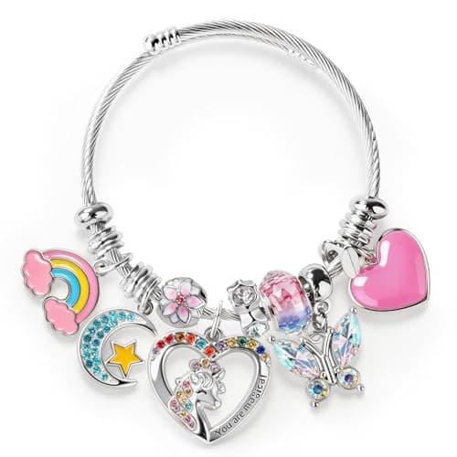 CelyBoutique Unicorn Stuff Jewelry, Unicorn Gifts for Women, Unicorn Bracelets - Image 1