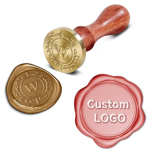 Custom Wax Seal Stamp，Memorable Impression-Personalized Wax Seal Stamp，Design Your own Logo for Invitations, envelopes, Wine Decorations, and Special Occasions. - Image 1