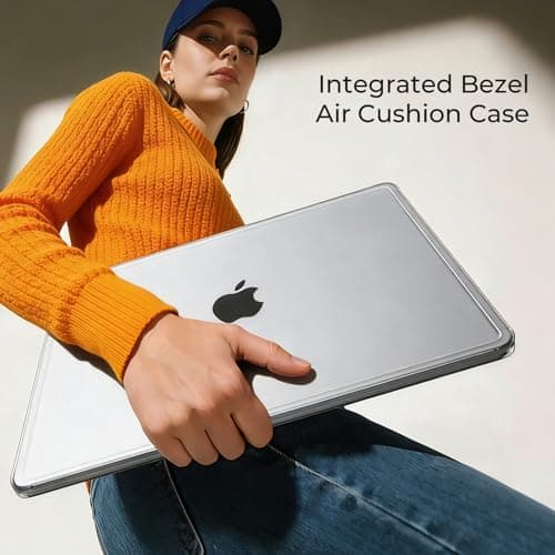 EooCoo for MacBook Air 13 Inch Case, M5/M4/M3/M2 2026-2022 A3240 A3113 A2681, Snug Fit Case with Reinforced Anti-Crack Edges and Corners, True-to-Device Matte Texture, Work, Travel and Daily Carry - Thumbnail 2