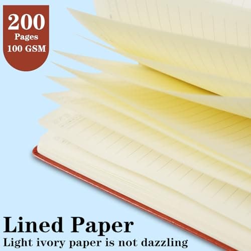 QDWXDEL Difference Maker Gift,A5 Hardcover Leather Journal for Women, Employee Appreciation Gifts Journal Notebook for Work,Social Worker Gifts (Work Forecast) - Thumbnail 4