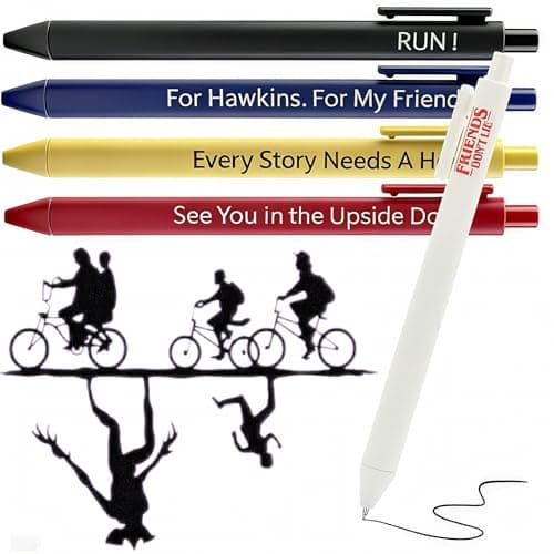 LumaCore Gel Pens, 0.5mm Fine Point Black Ink, 5 Pack, Smooth Writing for Note Taking and Journaling, Cute Aesthetic Office School Supplies