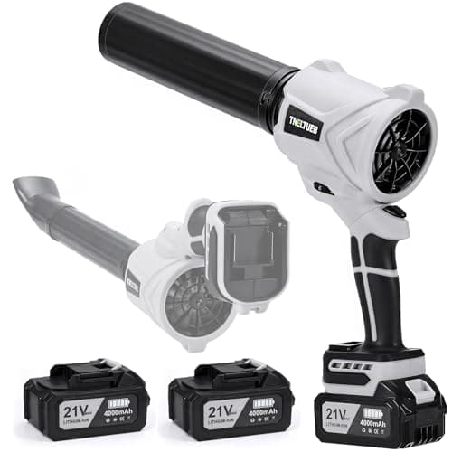 TNELTUEB Leaf Blower Cordless, 6 Speed Modes, Small Blowers for Lawn Care