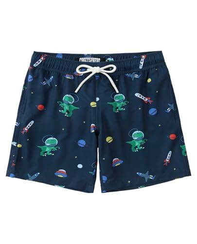 CoozySphere Boys Swimming Trunks Mesh Liner Swim Shorts Quick Dry Bathing Suit Beach Swimsuit Swimwear 5-6 Year Old - Image 1