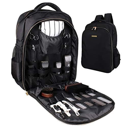 NADAENMF Barber Supplies Bag Organizer for Clippers and Supplies, Portable Clipper Bags and Cases for Men, Cosmetology Bag Hairstylist Clipper Backpack for Barber Accessories Essentials Stuff - Image 1