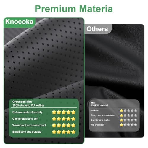 Grounding Mattress Pad with Cord,Grounding Mat for Bed, Grounding Sheets (King, 76"x27") - Thumbnail 4