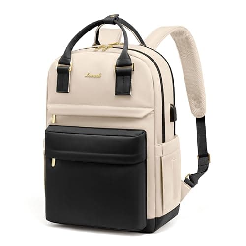 LOVEVOOK Travel Laptop Backpack Women Anti-theft Laptop Bag with USB Port Waterproof Computer Backpack for Nurse College Work - Image 1