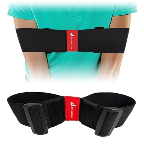 Josongslax Golf Swing Trainer Aid, Adjustable Elastic Swing Correcting Arm Band, Golf Practice Accessories to Fix Chicken Wing, Golf Training Equipment Gifts for Golfers, Beginners and Players - Image 1