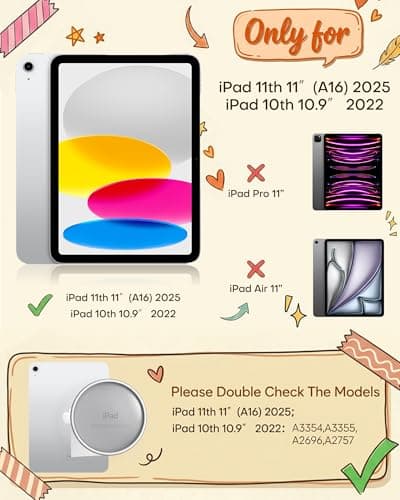 OMOTON PAPERSENSE Detachable Paper Screen Protector for iPad A16 /10th Gen - Thumbnail 2
