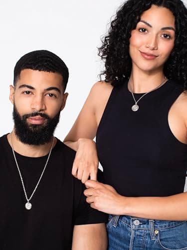 Silver Zodiac Necklace & Pendant - Silver Necklace for Women & Men, Tarnish & Water Resistant, Birthday Gifts for Women & Men (Gemini) - Thumbnail 4