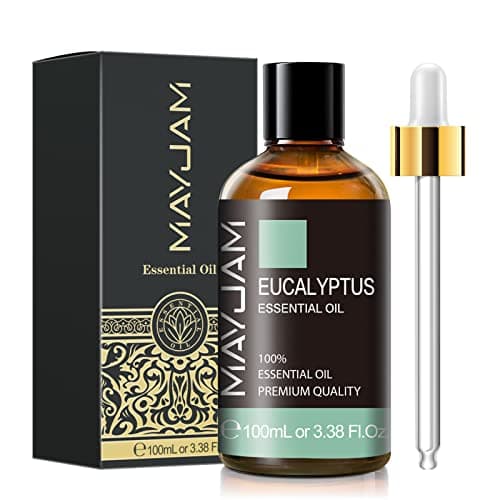 Eucalyptus Essential Oil, MAYJAM 3.38fl.oz Large Bottle Pure Essential Oils, Perfect for Living Room Bedroom Office Car Use - Image 1