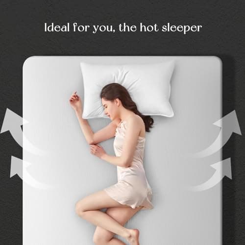 King Mattress Protector Tencel Luxury 100% Waterproof Mattress Protector,Silky Soft & Breathable,Noiseless Cooling Mattress Pad Cover Fitted 18" Deep Pocket(White,78"x80") - Thumbnail 5