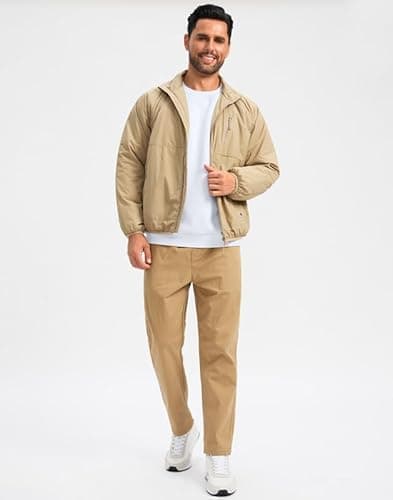 G Gradual Sherpa Lined Sweatshirts for Men Fleece Crewneck Sweatshirt Pullover Warm Shirts for Winter, White, 3X-Large - Thumbnail 6