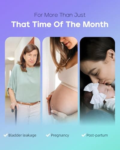 Dtuomo Period Underwear for Women Heavy Flow, Absorbency LeakProof Postpartum Underwear Period Panties Women Menstrual Briefs - Thumbnail 6