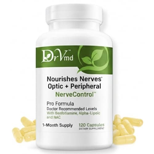 DrVmd Nerve Control – Alpha Lipoic Acid (ALA) & B Vitamin Complex (1 Month Supply) to Support Healthy Nerve Function and Comfort in Hands & Feet - Image 1