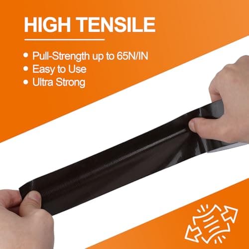 LLPT Duct Tape Dark Brown Premium Grade 2.36 Inches x 108 Feet Heavy Duty Easy Tear Strong Adhesive for Moving Packing Color Coding Art Craft DIY Projects Repair (DT254) - Thumbnail 5