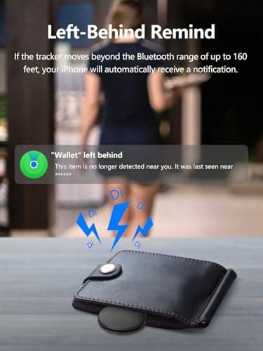 Lmrbelec Tracker Tags for Apple Find My (iOS Only) - Macaron, 4 Pack - Thumbnail 5
