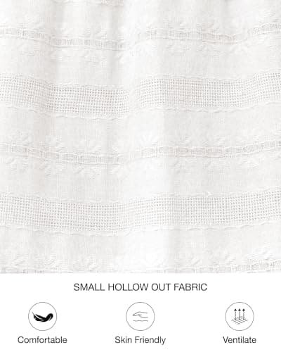 BTFBM Spring Dresses for Women 2026 Casual Long Sleeve V Neck Elastic Waist Lightweight Maxi Wedding Guest Dress Pockets(White, X-Large) - Thumbnail 5