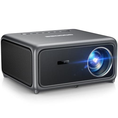 GooDee 4K Smart Projector with WiFi & Bluetooth - 3000 ANSI UHD, ToF Auto Focus Keystone MEMC, Dolby Audio Home Theater Video Projector Built-in Streaming Apps, Indoor & Outdoor Movies, Gaming - Image 1