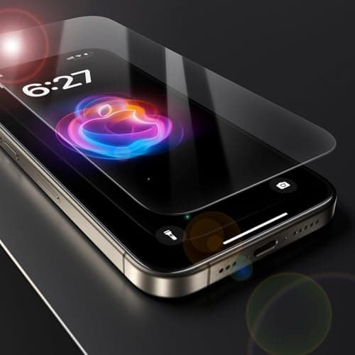 TNKISRY Tempered Glass for Samsung Galaxy S26 5G Privacy Screen Protector【Fingerprint unlock】 [6.10"] [2 Pack] [9H Hardness] [Protect your phone screen] - Thumbnail 2