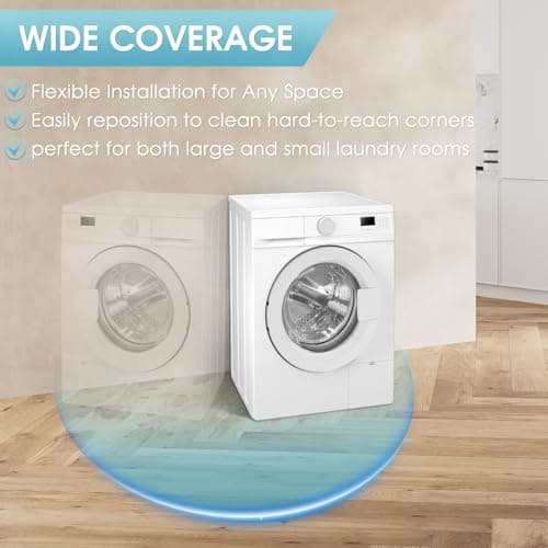 Coufonk Magnetic Dryer Vent Connector Kit for Tight Space, Air Coupling Duct Exhaust Hose Recessed on Wall, 4inch Flexible Quick Pipe Connection Replacement , Indoor Cleaning Box Attachment - Thumbnail 3