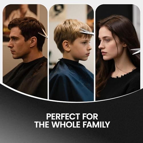 SEIMEIKEN Hair Cutting Scissors Kit – 10PCS Professional Hair Shears Set - 6.0 Inch Haircut Scissors - Hairdressing Shears Thinning Scissors for Salon & Home Use - Thumbnail 5