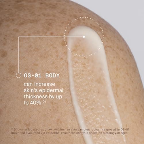 oneskin BODY OS-01 Peptide Topical Supplement & Skin Longevity Age Reversal Moisturizer | Safe for Sensitive Skin, Fragrance-Free, 250 mL / 8.45 oz - Thumbnail 5