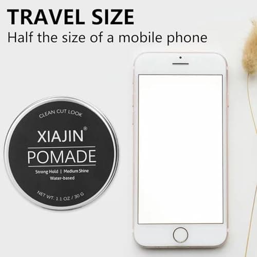 Rotema Hair Gel,Hair Wax Easy To Wash Out,Styling Gel,Pomade for Men,Hair Gel for Men(1.1oz/30g) - Thumbnail 4